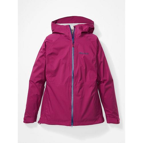 Marmot Rain Jacket Red NZ - PreCip Stretch Jackets Womens NZ1046723